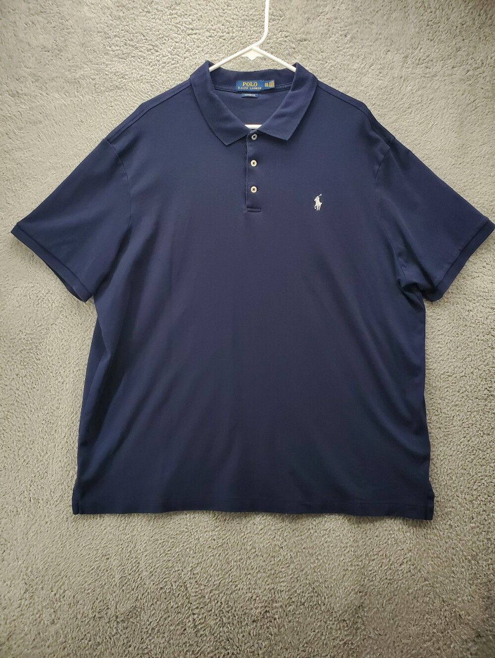 Polo Ralph Lauren Polo Shirt Mens XXL Blue Classic Fit